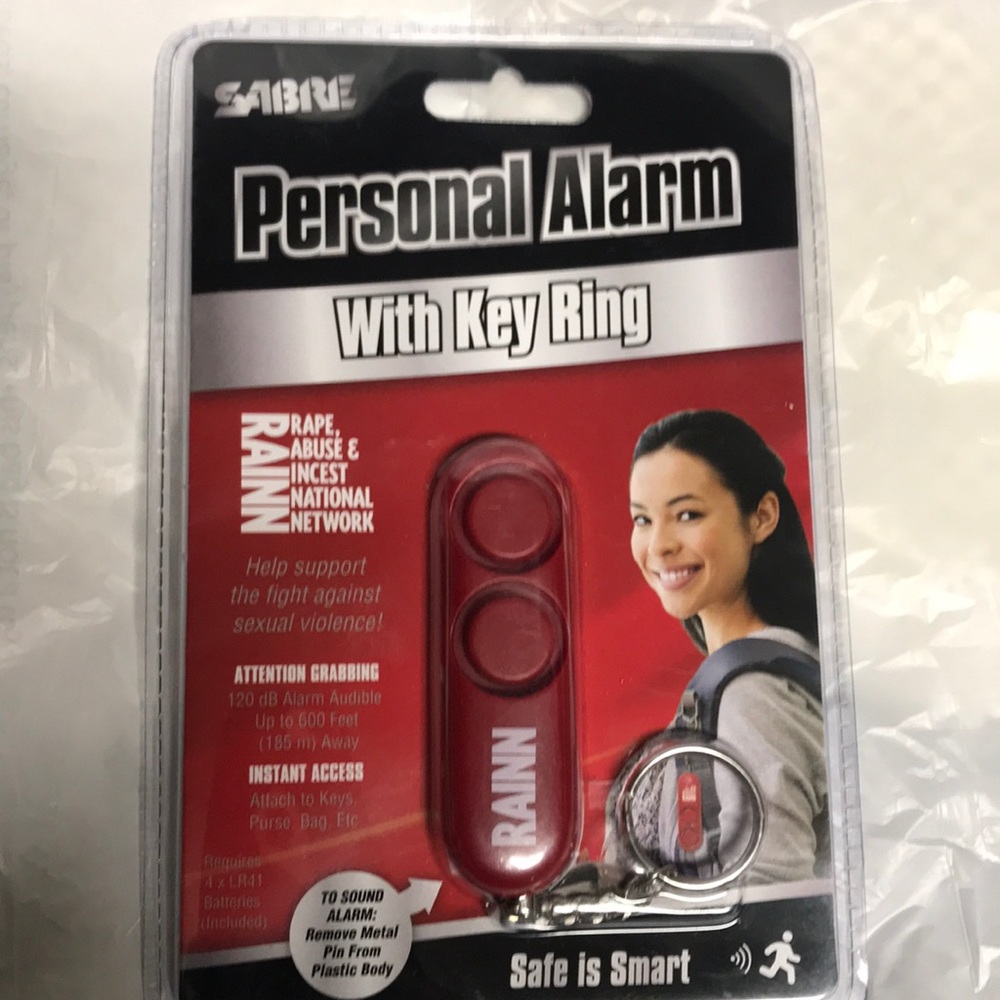Alarm key ring